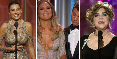 Her er Golden Globe-øyeblikkene vi aldri glemmer: «Sugar tits», var på do og kom ut av skapet